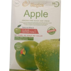 Apple Hair Colour Shampoo – Dark Brown & Black | 500ml | Safe & Easy Hair Dye | Natural Look | Long-Lasting Shine for Men & Women