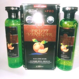 Fruit Vinegar Black Hair Color – Natural Herbal Formula 500ml Pack (2x250ml Bottles)