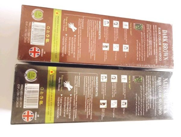 Yardlie Professional Hair Color Shampoo Black & Brown – 200ml - Image 3