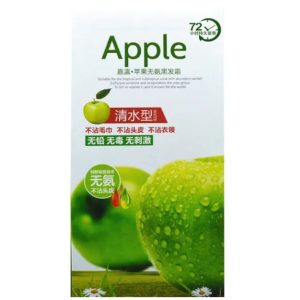 Luxury Black Apple Hair & Beard Dye – 1000ml | Deep Black Color, Long-Lasting Shine