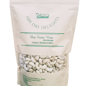 Cashew Jumbo Size  500g  pack – Bulk pack of premium cashews, perfect for long-term storage and daily use.