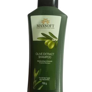 Maxsoft Professional Hair Care Olive Extract Shampoo – Moisturizing & Smooth (750g)