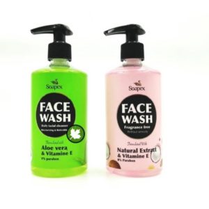 2-Pack Soapex Face Wash – Whitening Urgent Facial & Gentle Cleansing,  – Refreshing Skincare for Clear, Healthy Skin