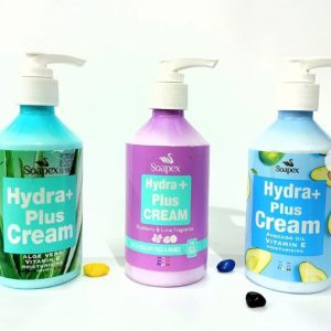 "Vamfy Hydra Plus Cream Soap: Luxe 3-Pack (250ml Each) for Ultimate Hydration and Skin Indulgence"
